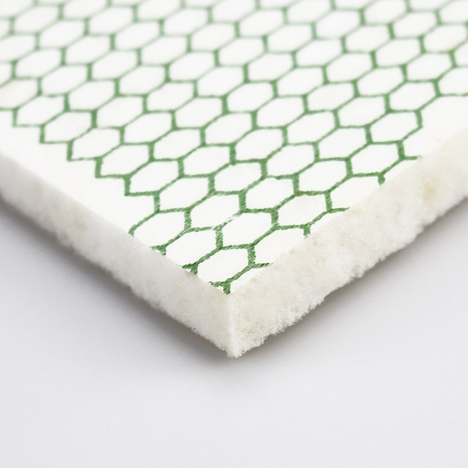 Inclinazione verde cellulare del tappeto della schiuma dell'unità di elaborazione del laminato del film del PE del modello per il salone