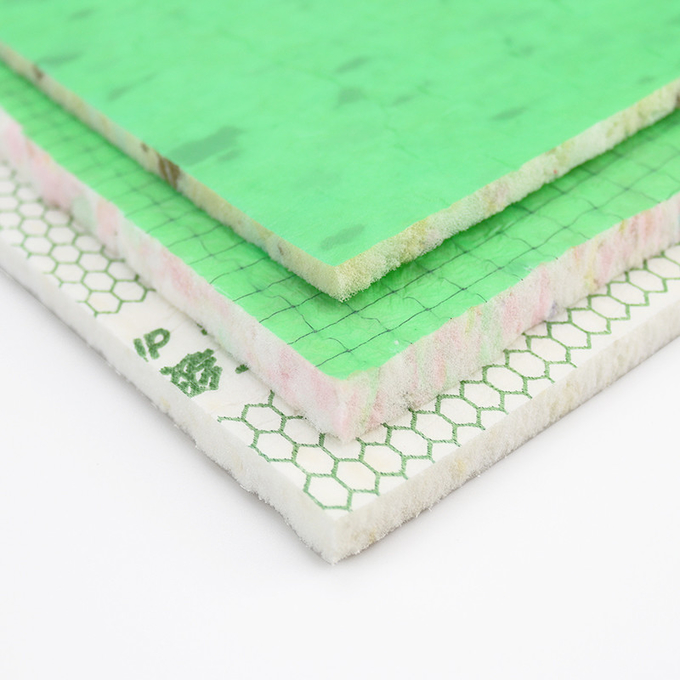 Non rotolo verde del tappeto della stuoia del pavimento dell'inclinazione della schiuma dell'unità di elaborazione della coperta di slittamento per installazione interna